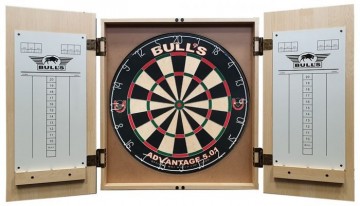 Bull s deluxe wooden cabinet light oak 1