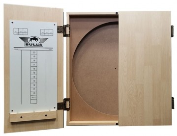 Bull s deluxe wooden cabinet light oak 3