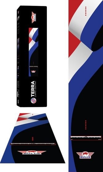 Bull s terra carpet mat 300x60cm r w b