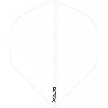Ruthless ruthless r4x solid white dart flights